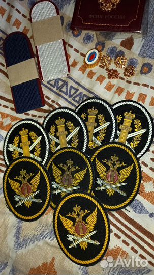 Погоны шевроны фсин