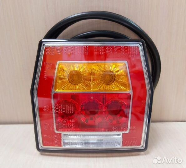 Фонарь задний на прицеп FT-122 T LED с освещ.ном