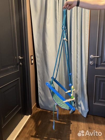 Новые качели детские подвесные