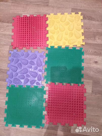 Пазл-коврик ортопедический