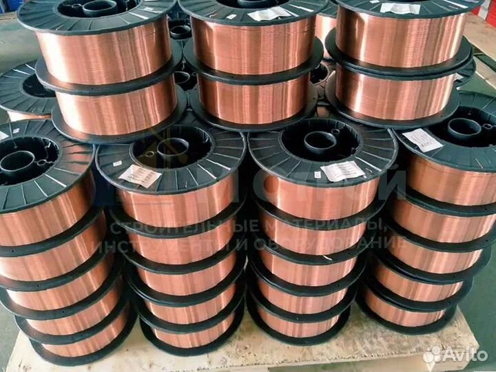 Сварочная проволока для полуавтоматов св08Г2С 0,8