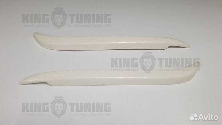 Накладки на фары BMW E46 седан дорестайлинг