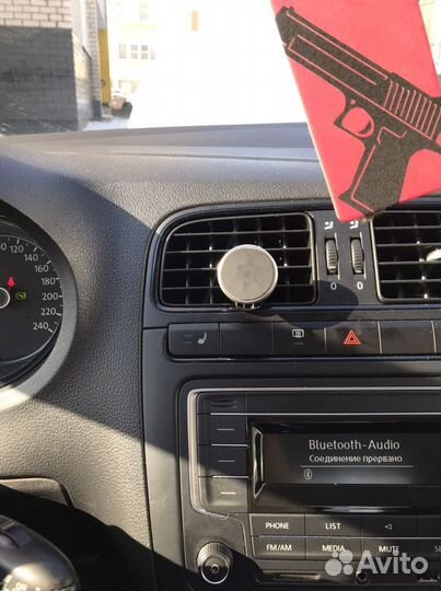 Магнитный держатель для телефона на воздуховод