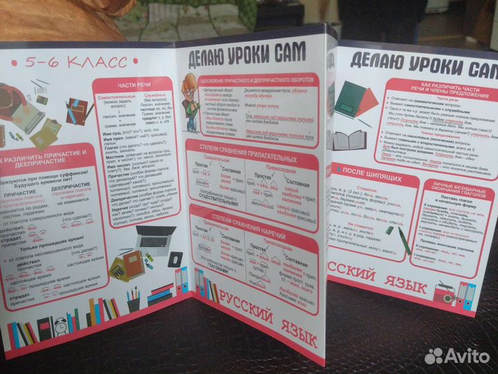 Пособие русский, математика 5-6 кл делаю уроки сам
