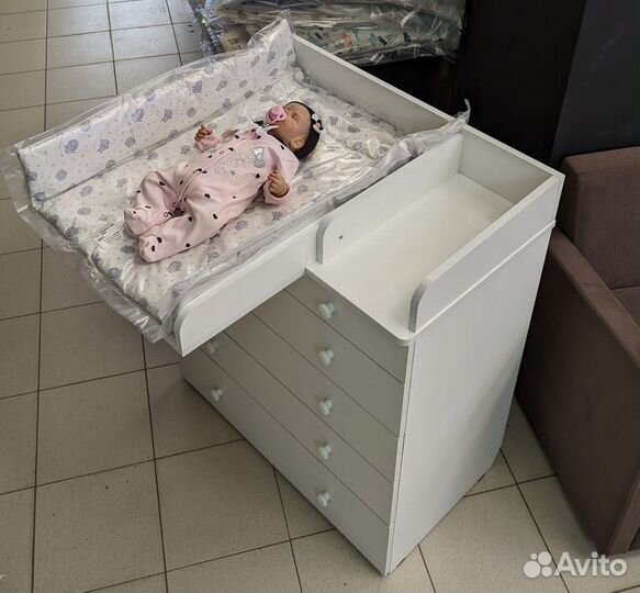 Комод пеленальный DKS hive с органайзером