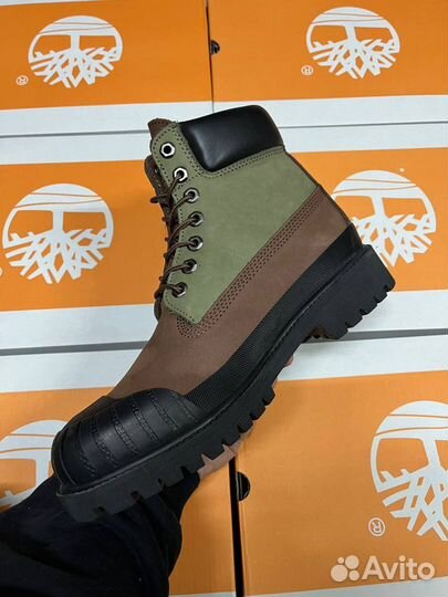 Timberland 6 Inch Rubber Toe Boots