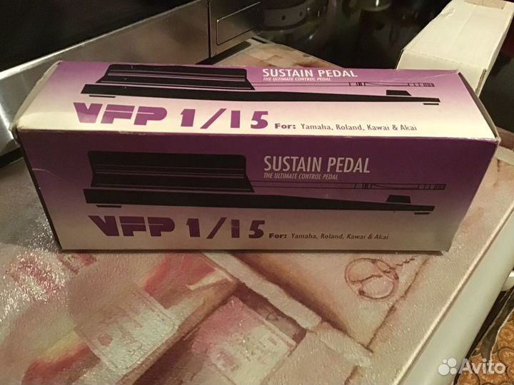 Одинарная фортепианная педаль Fatar-Studiologic VF