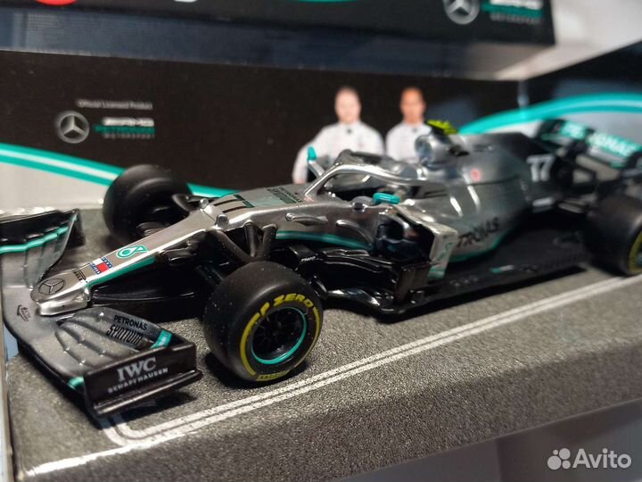 Модельки Burago AMG formula1