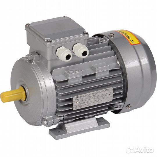 Электродвигатель трёхфазный IEK аир 63B6 1081 driv