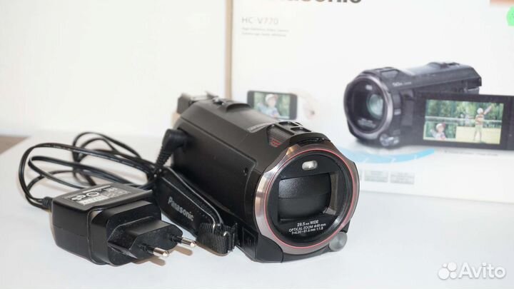 Видеокамера Panasonic hc v770 полный комплект