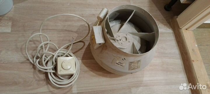 Вентилятор канальный круглый ned kvr250