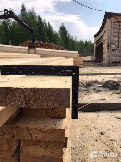 Пиломатериалы обрезной брус
