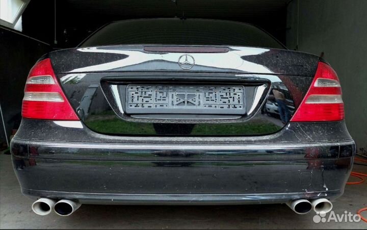 Бампер задний W 211