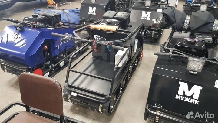 Мотобуксировщик Бурлак-М2 LRK 15 л.с