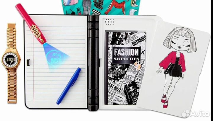 Электонный журнал и часы LOL