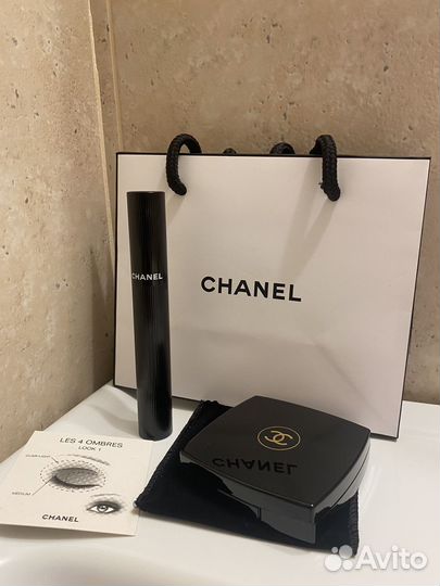 Набор (тушь и тени) chanel