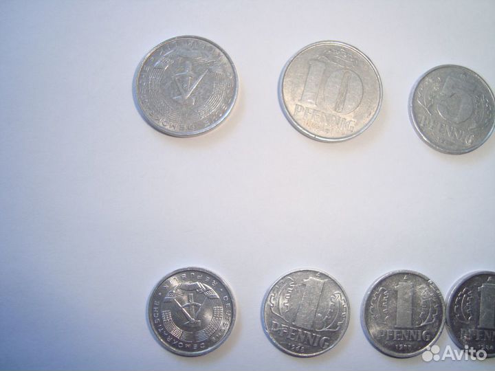 Монеты Германии.гдр