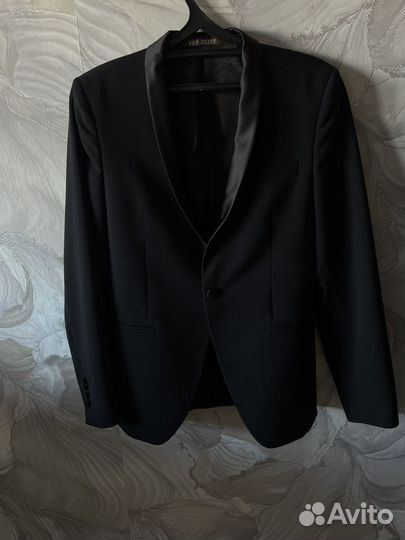 Костюм тройка мужской черный