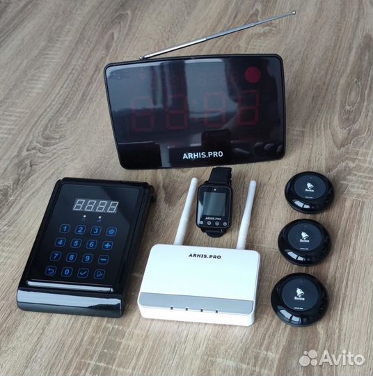 Система вызова персонала беспроводная - комплект