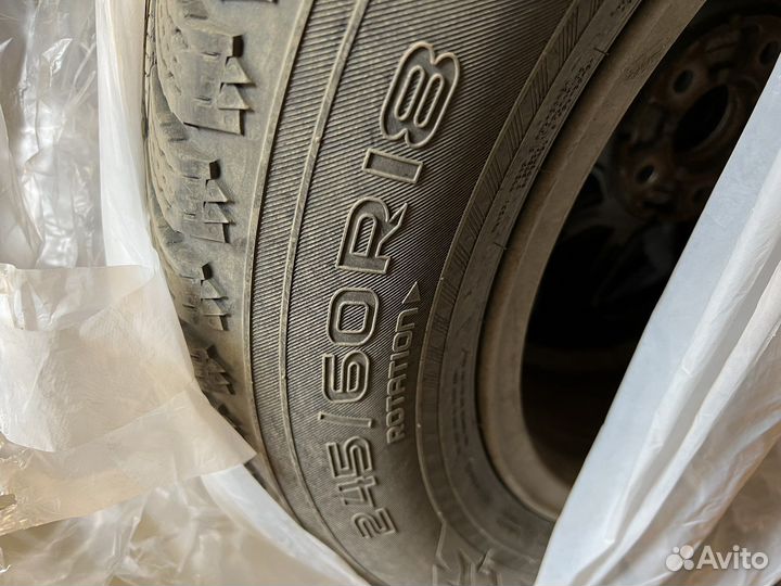 Диски и резина 4шт Volkswagen Terramont r18