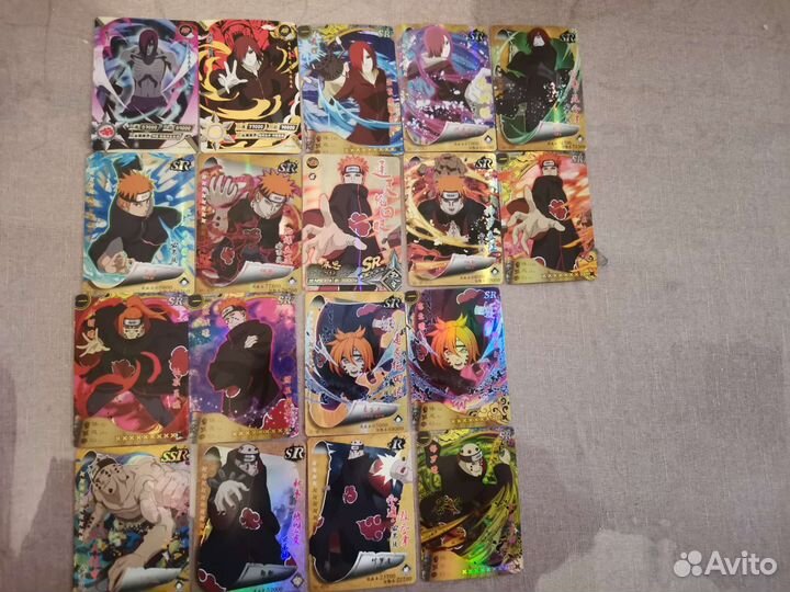 Коллекционное карточки наруто цена договорная