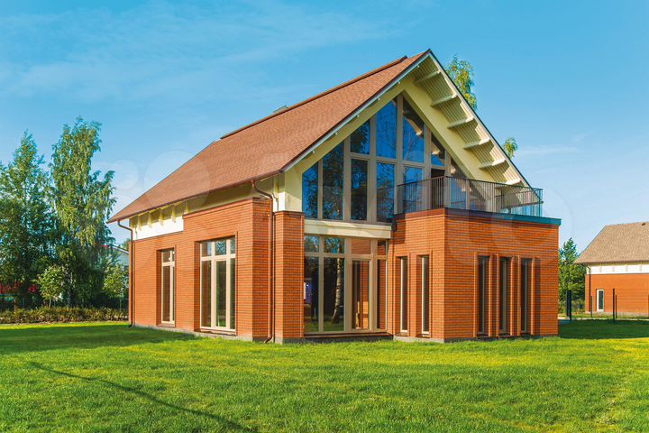 Коттедж 194,7 м² на участке 12,4 сот.