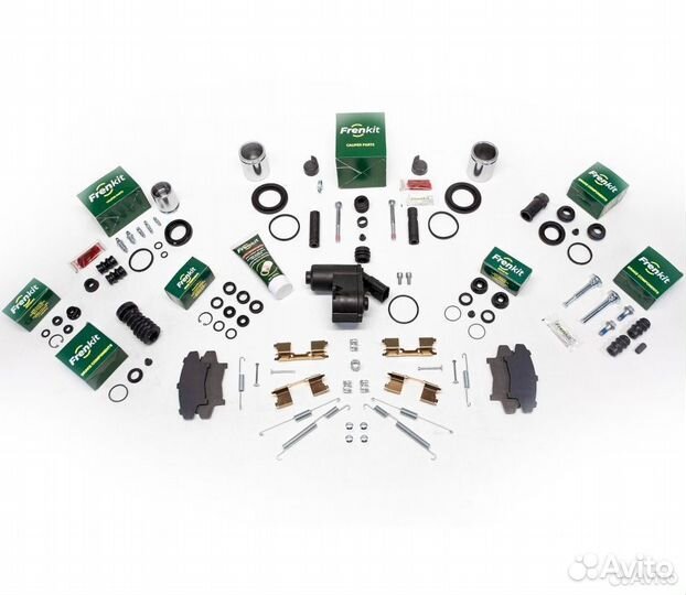 Ремкомпл передн суппорта комплект skoda octavia 13