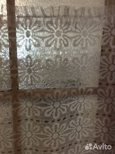 Занавеска тюлевая с оборкой и ламбрекеном