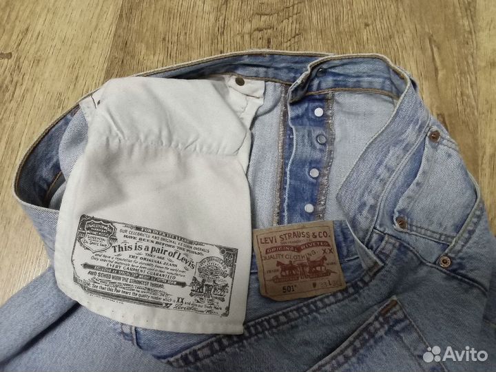 Мужские джинсы levis 501