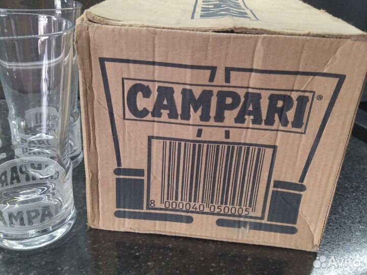 Стаканы campari