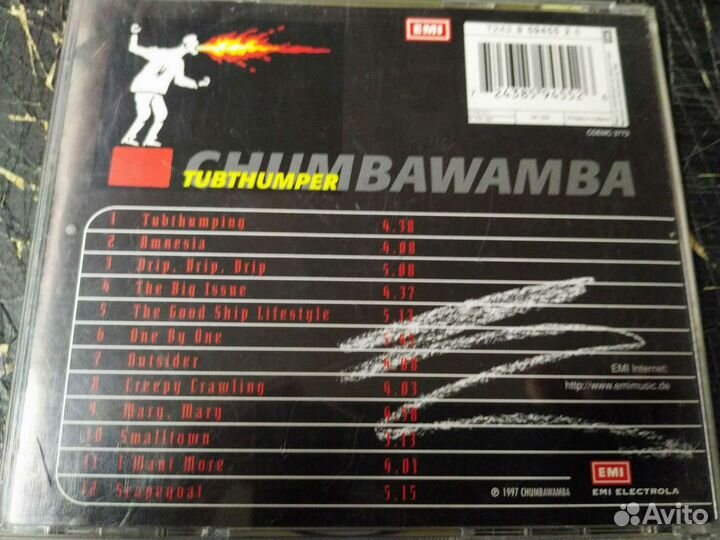 Chumbawamba Tubthumper сд фирменный