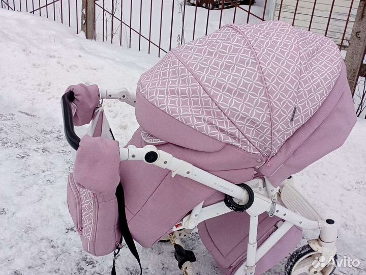 Коляска 2 в 1 adamex luciano