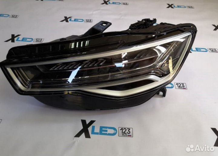 Фары Audi a6c7 a6 c7 рестайлинг ксенон LED matrix