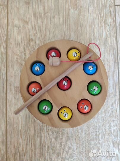 Игрушка деревянная, магнитная, 