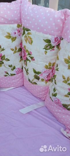 Бортики в детскую кроватку