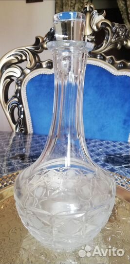 Графин хрустальный СССР