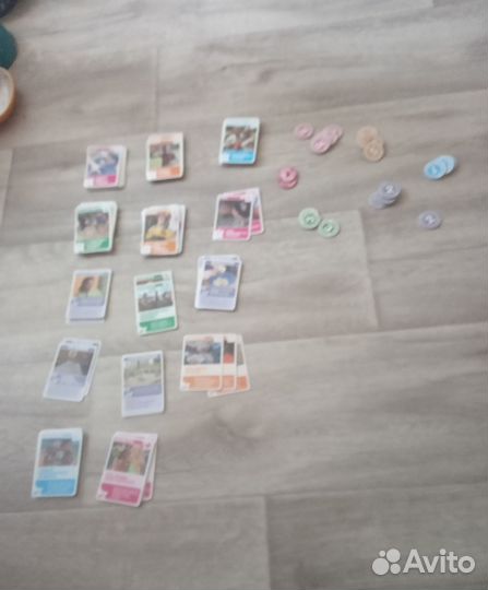 Карточки и фишки дом 2