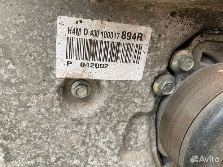 Мотор Н4М Рено Дастер Nissan Terrano 113 л.с