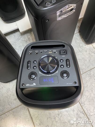 Колонка мощная блютуз eltronic 30-44 800Вт новая