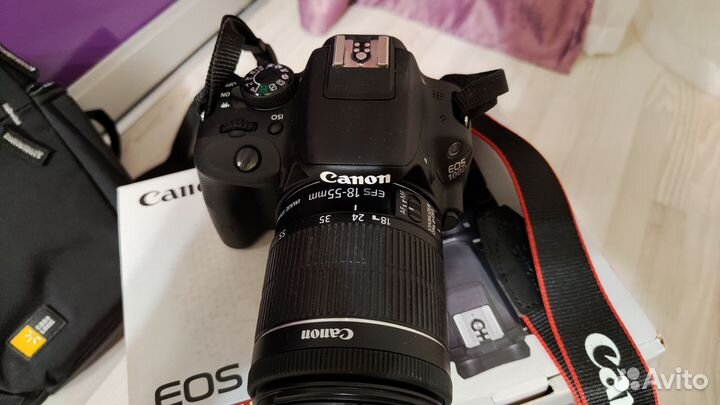 Зеркальный фотоаппарат canon 100d