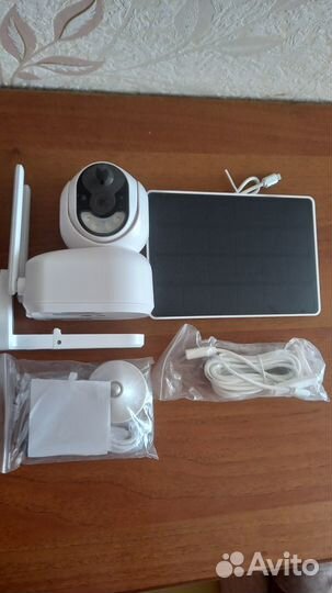 IP камера 4G LTE на солнеч.батареях(+акб встроен)