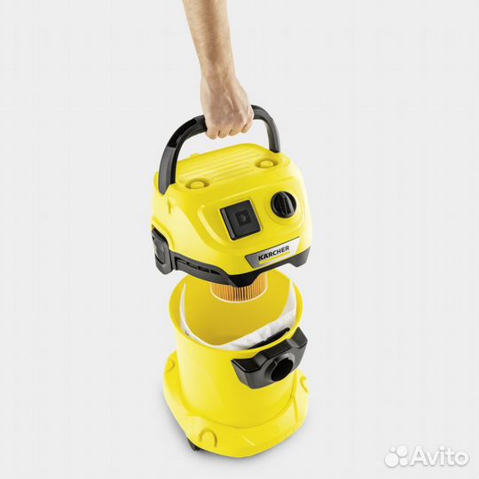 Пылесос для сухой и влажной уборки Karcher WD 3 P