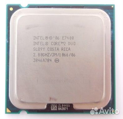 Intel Core 2 Duo E7400