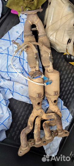Выпускной коллектор форд фокус 3. 1,6 125 лс