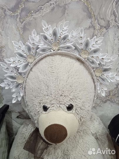 Ободок-корона новогодний