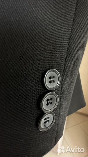 Пиджак черный для мальчика 128