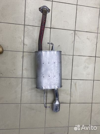 Глушитель allion, fielder TRD