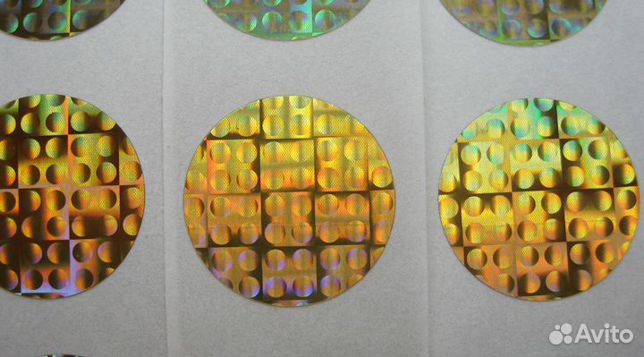 Золотые голограммы