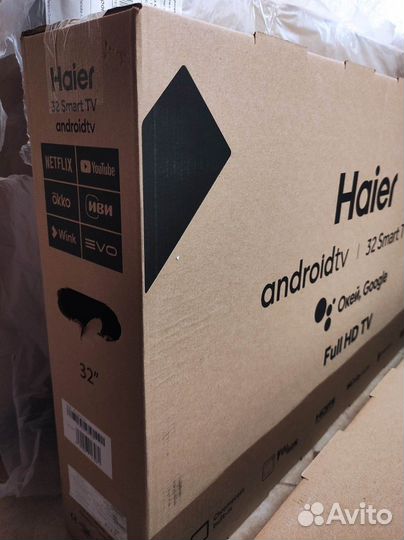 Новый Смарт тв Haier 32
