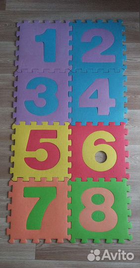 Коврик пазл